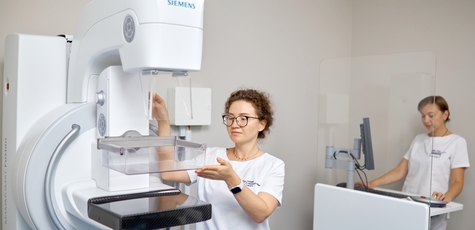 Mammography or X-ray at the Medea Clinic