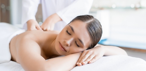 Up to 3 back massage sessions at the Happy Body