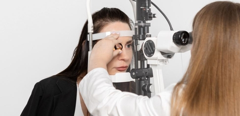 Ophthalmologist consultation at the Litera center