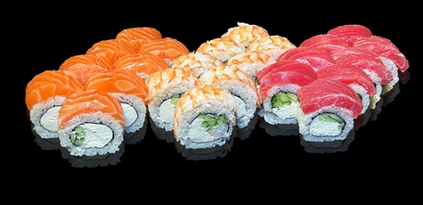 40% discount on sushi set MEGAX2 from Koso Sushi