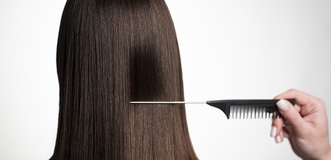 Keratin hair restoration at White Star
