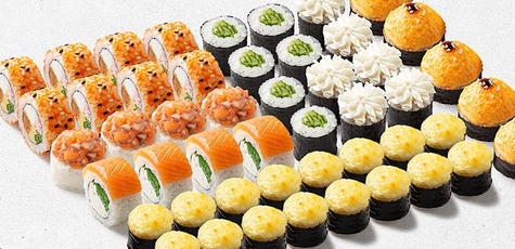 50% discount on sushi sets from the Sushi Story