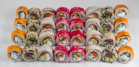 Скидка 40% на всё меню суши от «Senshi Sushi»