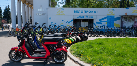 Знижка до 50% на прокат велосипедів на ВДНГ