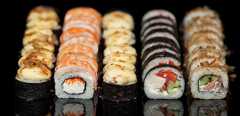 40% discount on sushi sets from Kusai sushi