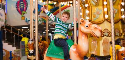 A day of entertainment for children at Igroland