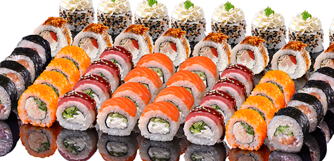 Знижка 55% на 1,5 кг суші-сет «Рибний ХL»