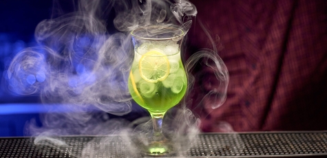Signature hookah and tea at the Doit bar at VDNKh