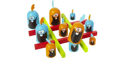 The board game Restless Gobblers by Woodcat