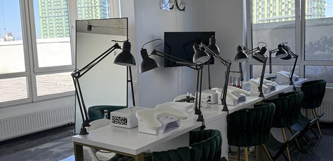 Manicure and pedicure with gel polish at Chi Chi