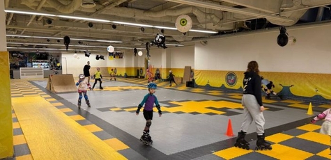 Посещение роллердрома «VOLT» в ТЦ «Квадрат»