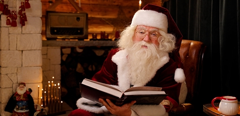 Новорічне привітання Святого Миколая чи Санти