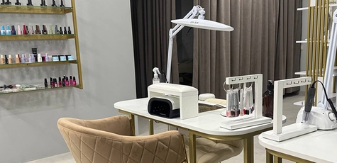 Women's and men's manicures and pedicures at Yuna