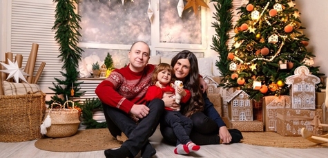 Новорічна фотосесія з відео від Симоненко Юлії