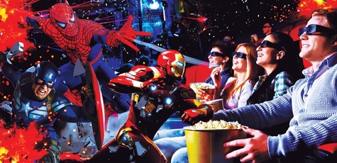 Відвідування 10D Cinema до 4 осіб у ТРЦ «Dream»