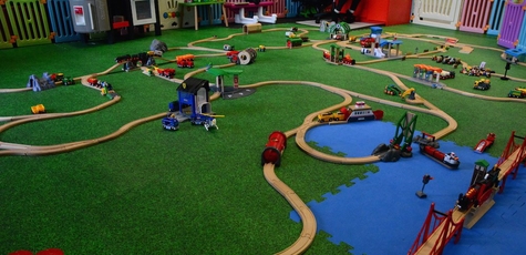 1 час посещения игровой комнаты в «Мир Паровозов»