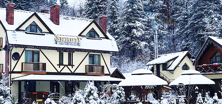 Від 2 ночей взимку з харчуванням на віллі «Оберіг»