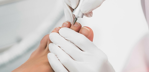 Medical pedicure at the beauty studio Be Unique