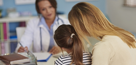 Consultation with a pediatrician or family doctor