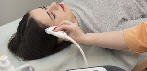 Doppler ultrasound of blood vessels in Razom