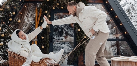 Семейная фотопрогулка в «Зимова країна» на ВДНХ