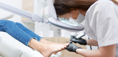 Medical Pedicure at Fayna Stories Salon