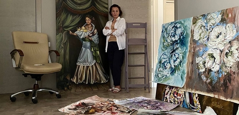 Картина у стилі абстракція від Оксани Альмиз