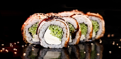 Знижка 41% на меню від доставки «Hanzo Sushi»