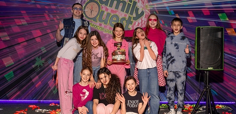 Детский праздник с неоновой дискотекой и квестом