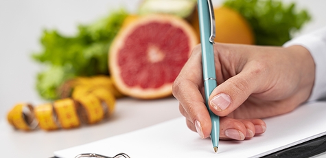 Online or offline consultation with nutritionist