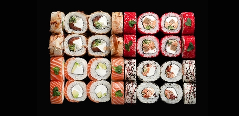 50% discount on sushi sets from Sushi-Point