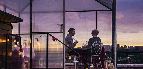A romantic rooftop date from Altecho