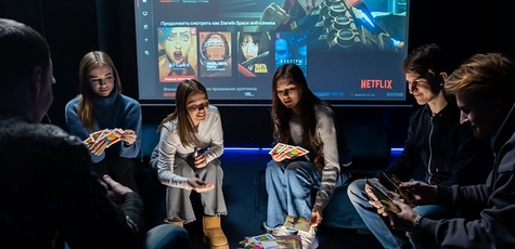 Посещение анти-кинотеатра в «Darwin Space»