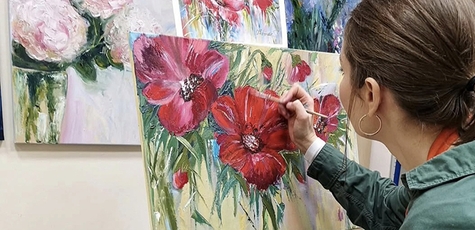 Art brunch with drinks from Imago Artspace