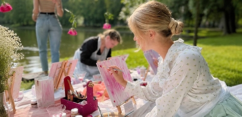Art brunch in the park from Imago Artspace