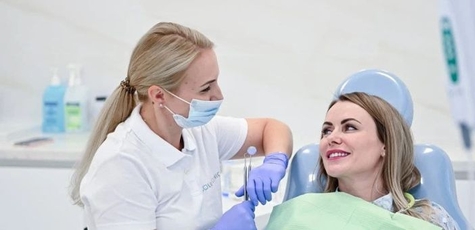 Discount on dental hygiene with whitening