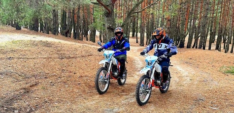 Up to 3 hours of motorcycle tour Kvadro Kamenskoe