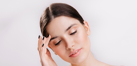 Invasive mesotherapy of the face or head in CSF