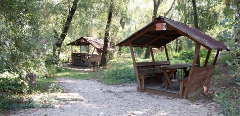 Аренда беседки с мангалом на Десенке