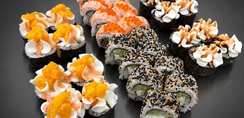 Знижка 40% на суші-сети від служби «Sushi Bush»
