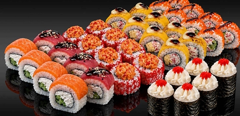 Скидка 50% на суши-сет «Осенний» от «SushiBoss»